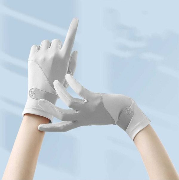 Super thin Summer Horse Riding Gloves Medium - Image 3