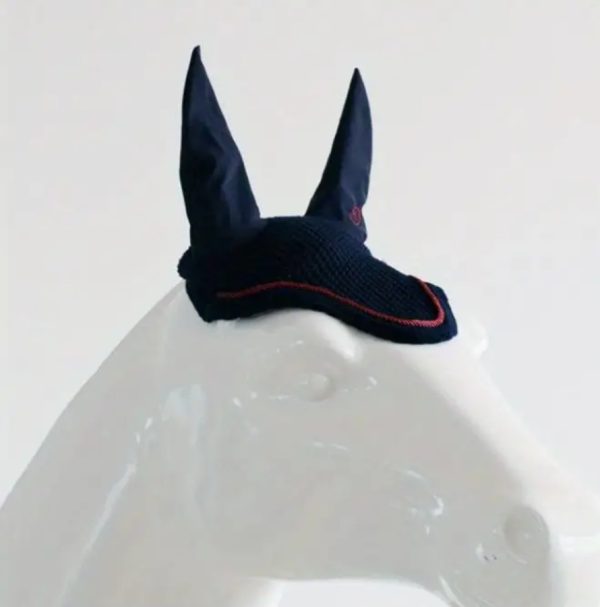 Mars Horse Ear Veil, Coffee colour with ears - Image 2