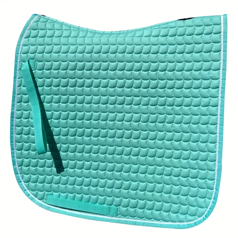 Mint green quilted dressage numnah